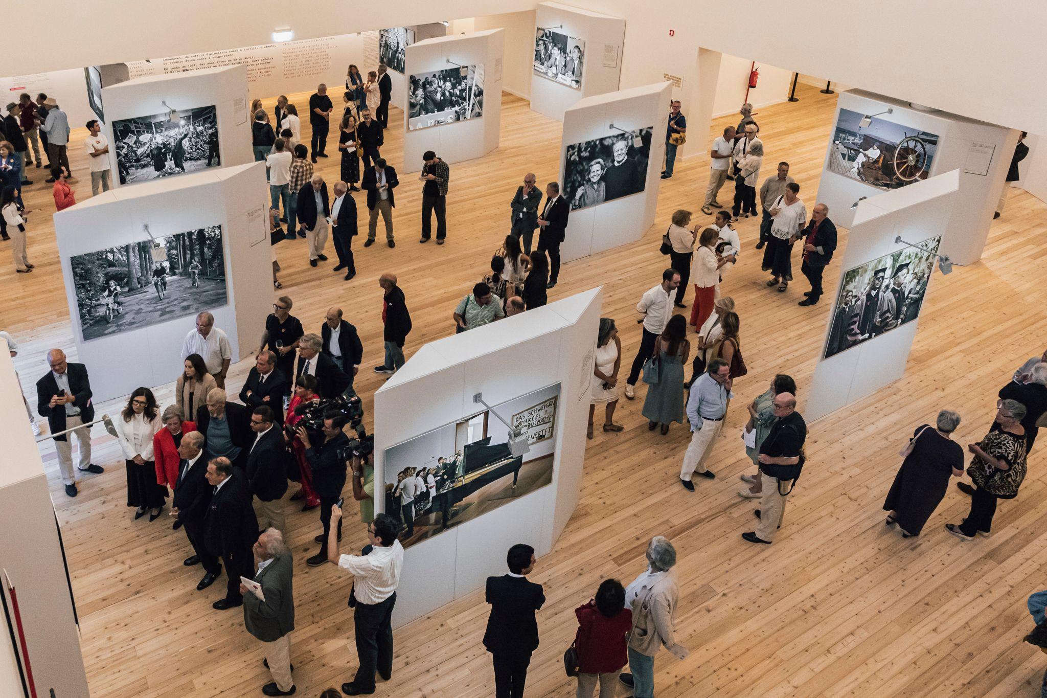 Imagem de destaque para a notícia Inauguração da exposição "Mário Soares: Um Homem Inteiro"